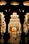 The Cathedral of Cordoba, the ancient Mezquita, the mihrab 