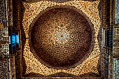 Alczar di Siviglia, Saln de los Embajadores la cupola cosiddetta media naranja 'mezza arancia' opera del 1427