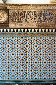 Seville, Alczar, polychrome glazed tile dados