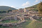 stock photos Sardinia Nuraghe Palmavera