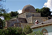 Castelvetrano, Sicily - la chiesa arabo-normanna della Trinit di Delia (XII sec.).La cupola nuda emerge da un dado cubico. 