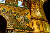 Monreale Cattedrale di Santa Maria Nuova. Ciclo musivo con immagini delle vicende di Giacobbe. 