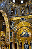 Palermo - Palazzo dei Normanni, Cappella Palatina: catino absidale con l'immagine del Cristo Pantocrator