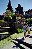 Pura Penataran Agung - Mother Temple of Besakih - Bali. A view of the  Kori Augung (covered gateway). 