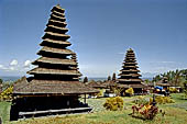 Pura Penataran Agung - Mother Temple of Besakih - Bali. Multi roofed Meru shrine. 