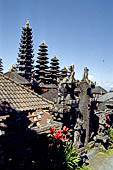 Mother Temple of Besakih - Bali. Temple complex called Pedarman and dedicated to the great family lineages of the island. Multi roofed Meru shrines. 