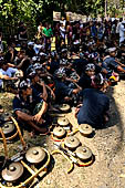 Cremation ceremony - gamelan orchestra.