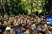 Cremation ceremony - gamelan orchestra.