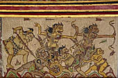 Klungkung - Bali. The Kerta Gosa palace, paintings of the lower levels which illustrate the story of Bhima Swarga who venture in the hell.