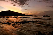 The beach of Pemuteran, Bali. Sunset.