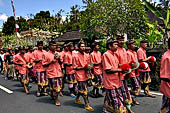 Funeral ceremony around Tirtagangga, Bali.