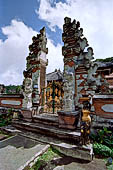 Pura Ulun Danu Bratan - Bali. The split gate (candi bentar) of the  courtyard to the south of the complex.