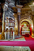 Spalato, Palazzo di Diocleziano, mausoleo dell'imperatore ora cattedrale, pulpito esagonale.