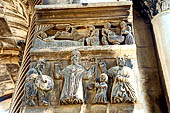 Spalato, Cattedrale di S. Doimo, fregi con l Annunciazione, la Nativit e S. Doimo.