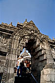 Borobudur - Gateways leading from one gallery the  next. 