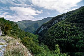 Escursione in Val Pennavaire (Liguria di Ponente) - il sentiero che porta verso il paese di Alto.