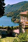 Bellagio, panorama del lago da villa Serbelloni