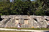 Chichen Itza - The Platform of the Eagles and Jaguars 