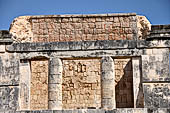 Chichen Itza - Great Ball court. The temple of the Bearded Man 