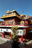 Bodhnath - Tibetan Buddhist Gompas built around the stupa.