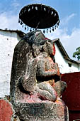 Budhanilkantha - stone images of Garuda.