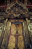 Changu Narayan - detail of the main doorway of the temple (West). 