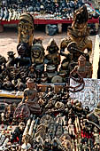Kathmandu - Souvenir sellers at Basantapur square at the end of Freak Street.