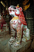 Kathmandu - the temple of Nara Devi, known also as the temple of white Kali. 