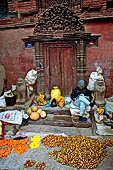 Kathmandu - the temple of Nara Devi, known also as the temple of white Kali.