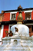 Swayambhunath Hill - Caitya