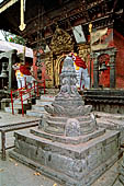 Sankhu - Vajra Jogini, caitya of the temple courtyard.