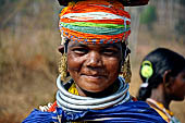 India Orissa Bonda tribe stock photographs