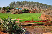 Orissa Koraput district - Rice fields near Ankadeli marketplace.