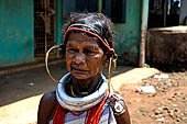 India Orissa Gabada tribe stock photographs