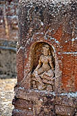 Ratnagiri - Portable monolithic stupa. Detail of the deity. 