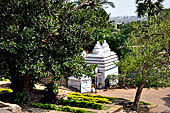 Orissa - Bhubaneswar. Udaigiri, small shrines at the entrance of the site.