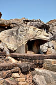 Udaigiri cave 12 - the Tiger cave (Bagha Gumpha).