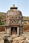 Udayagiri - Udayagiri II excavations. Ornamented Stupa. 