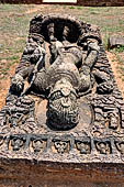 Udayagiri - Udayagiri II excavations. Four-armed Avalokitesvara statue in the field near the Monastery n 2.