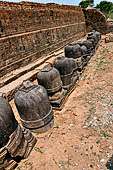 Udayagiri - Udayagiri II escavations. Small portable stupas. 