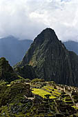 Machu Picchu ruins    view from the Funerary Rock Hut
