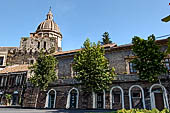 Catania - the dome of the cathedral towering above the 