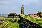 Galle - the Clock Tower (1882) erected by the British on top of the Moon Bastion.