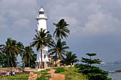 Galle - the  lighthouse (xx c) of Point Utrecht Bastion.