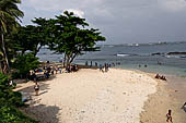 Galle - the sea bathing spot at the Point Utrecht Bastion.