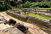 Polonnaruwa - the Citadel, the Royal Baths. 
