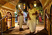 Kandy - The Sacred Tooth Relic Temple, the tunnel 'ambarawa' giving entrance to the Drummers Courtyard. 