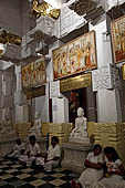 Kandy - The Sacred Tooth Relic Temple, the New Shrine Room. 