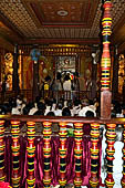 Kandy - The Sacred Tooth Relic Temple, the Recitation Hall in front of the entrance of the Tooth Relic chamber. 