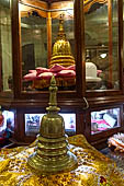 Kandy - The Temple of the Sacred Tooth Relic. Inside the octagonal tower (Pattirippuwa). 